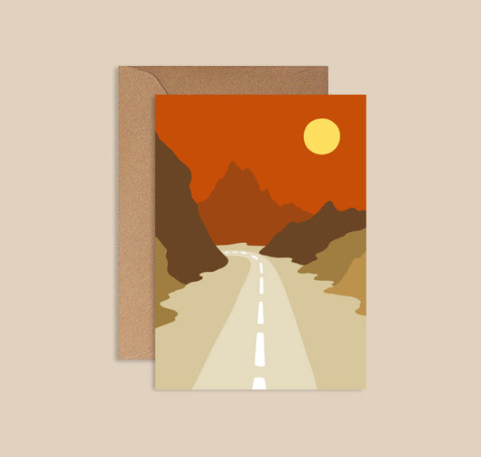 Lisa Voisard - Postkarte "Canyon"