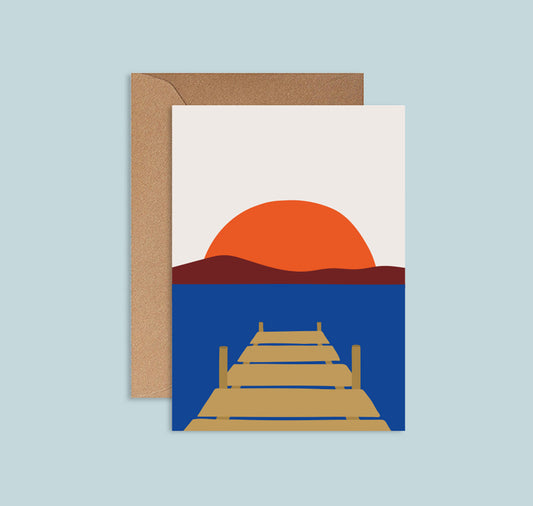 Lisa Voisard - Postkarte "Jetee"