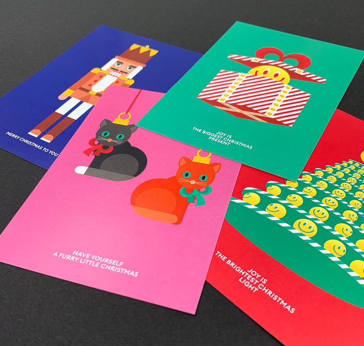 chantal kocher design - Karte "Christmas Cats"