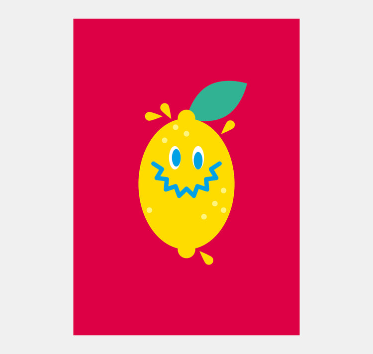 chantal kocher design - Karte "Lemon Zap"