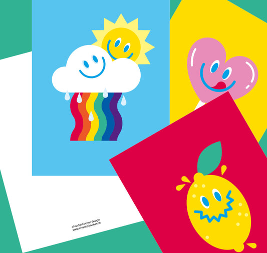 chantal kocher design - Kartenset "Joyful Colletcion"