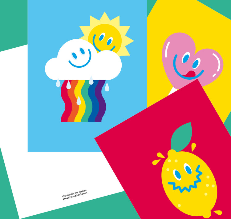 chantal kocher design - Kartenset "Joyful Colletcion"