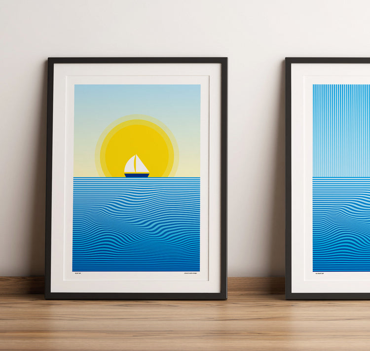 chantal kocher design - Plakat "Boat Day"