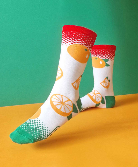 Kristell Silva Tancun - Socken "Orange"