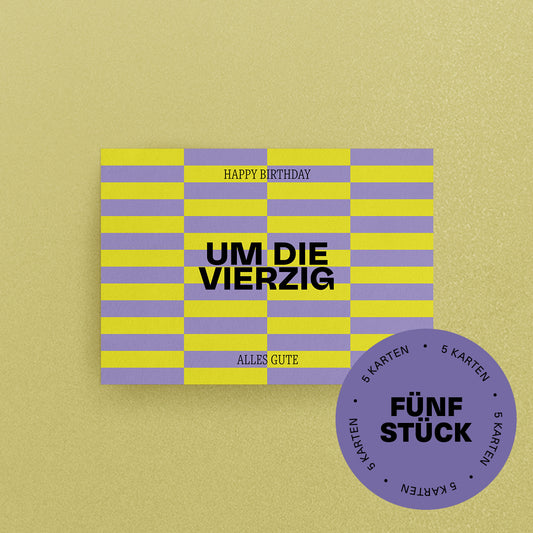 Studio Ciao - Cartes postales « Toujours les bonnes cartes d'anniversaire » (Une quarantaine)