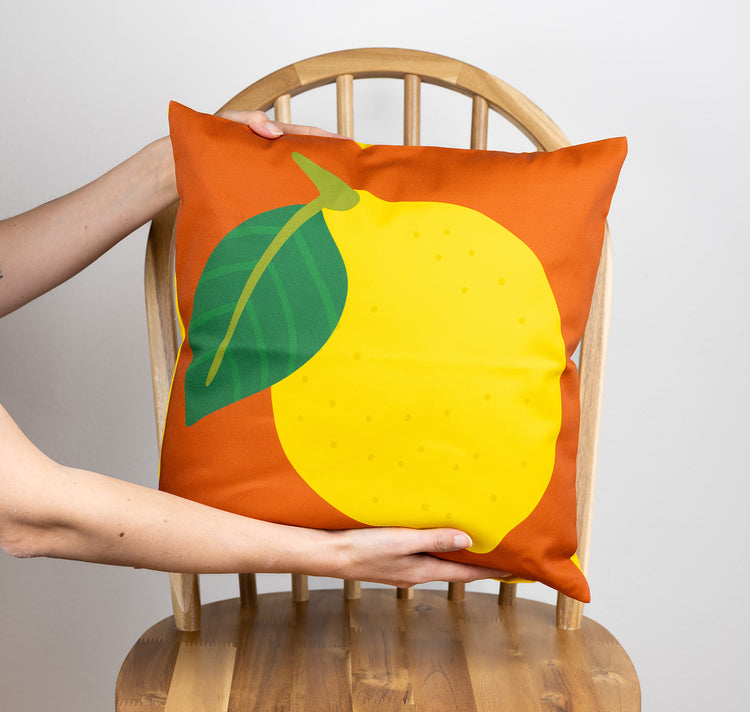 Lisa Voisard - Cuscino al limone