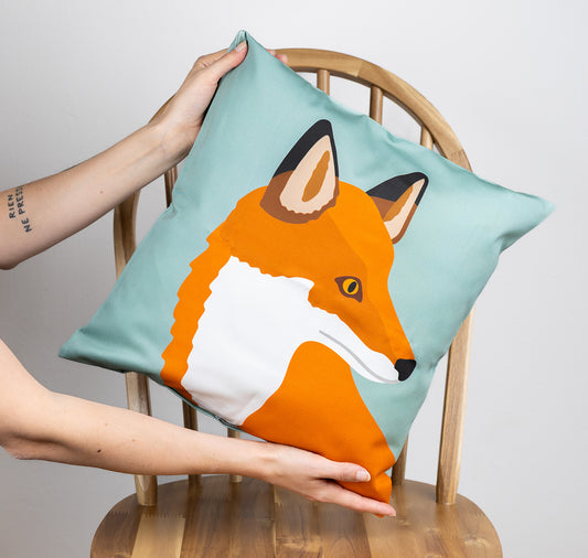 Coussin « Renard » de Lisa Voisard