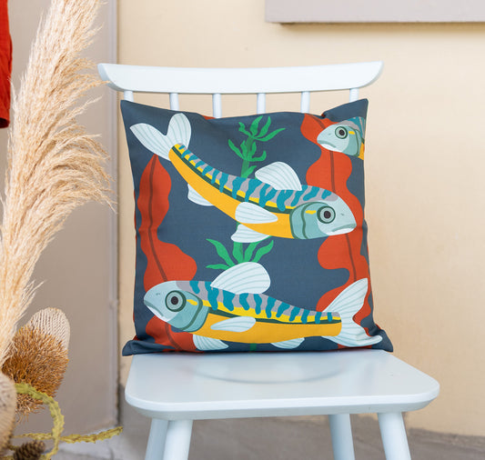 Lisa Voisard - Coussin « Minnows »