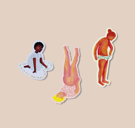 Daria & Patricia - Sticker Set "Glitzer"