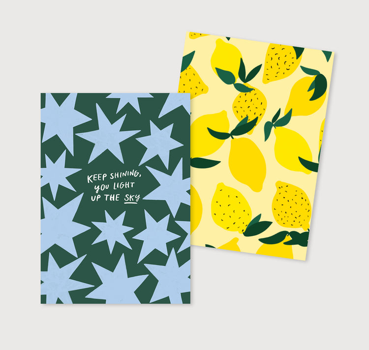 estheticgoods - Postkartenset "Keep Shining"