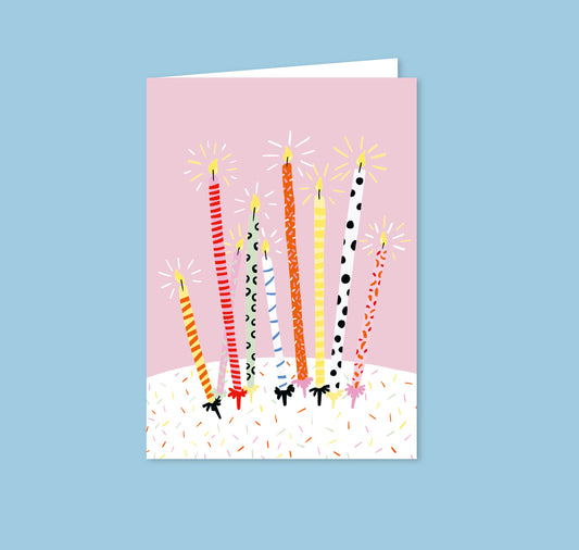 estheticgoods - Cartolina "Candela di Natale"