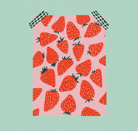 estheticgoods - Cartolina "Fragole"