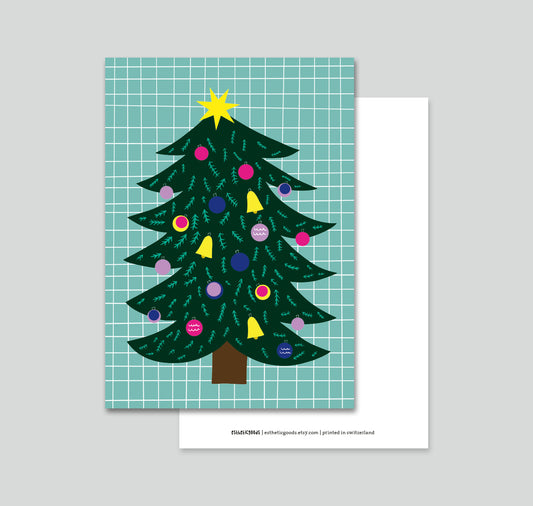 estheticgoods - Cartolina "Albero di Natale"
