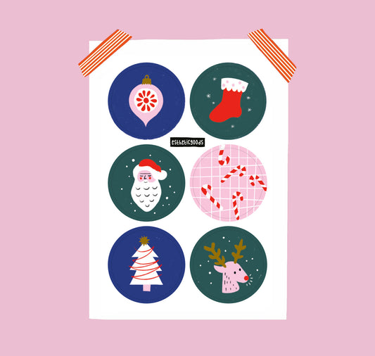 estheticgoods - Stickerset "Weihnachten"