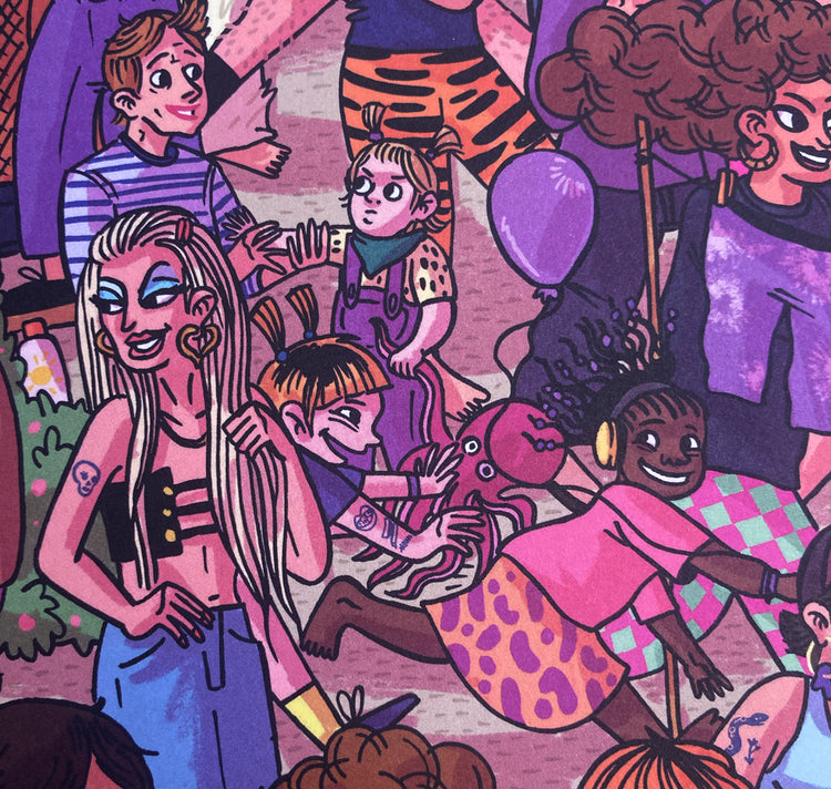 Eva Rust - Affiche "Sirène" 