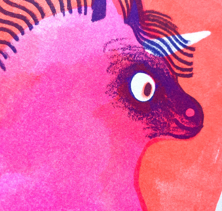 Eva Rust - Plakat "Einhornpony"