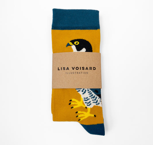 Lisa Voisard - Socken "Falke"