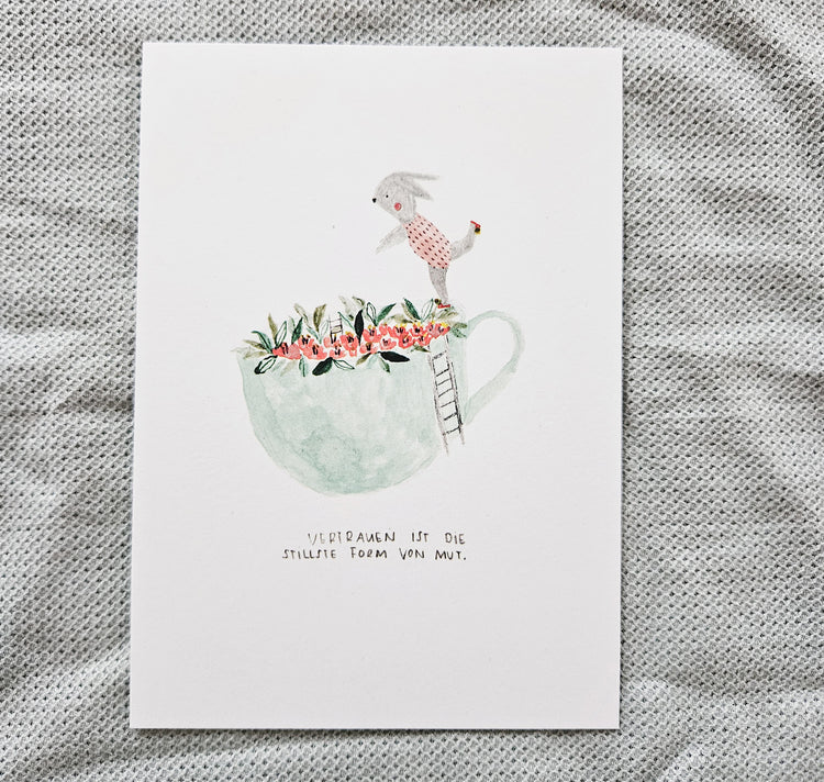 froleinmint - Card "Hase"