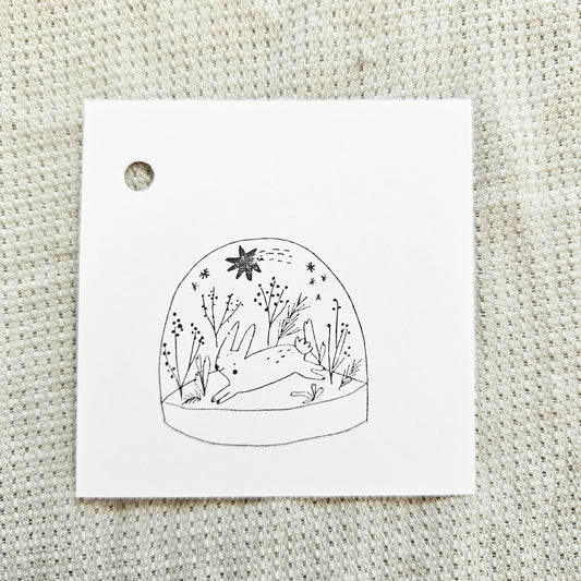 froleinmint - Stempel "Schneekugel"