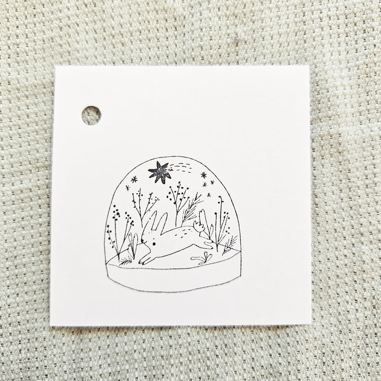 froleinmint - Stempel "Schneekugel"