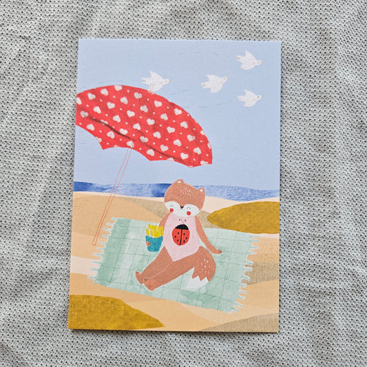 froleinmint - Karte "3 Tage am Meer"