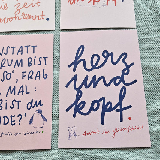 froleinmint - Kartenset "Kopfkino"