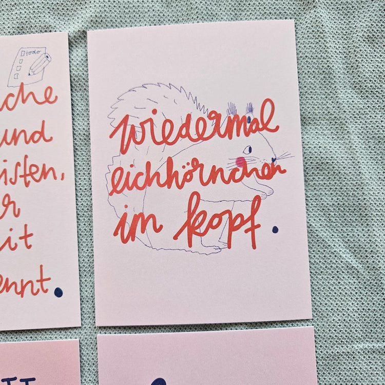 froleinmint - Kartenset "Kopfkino"