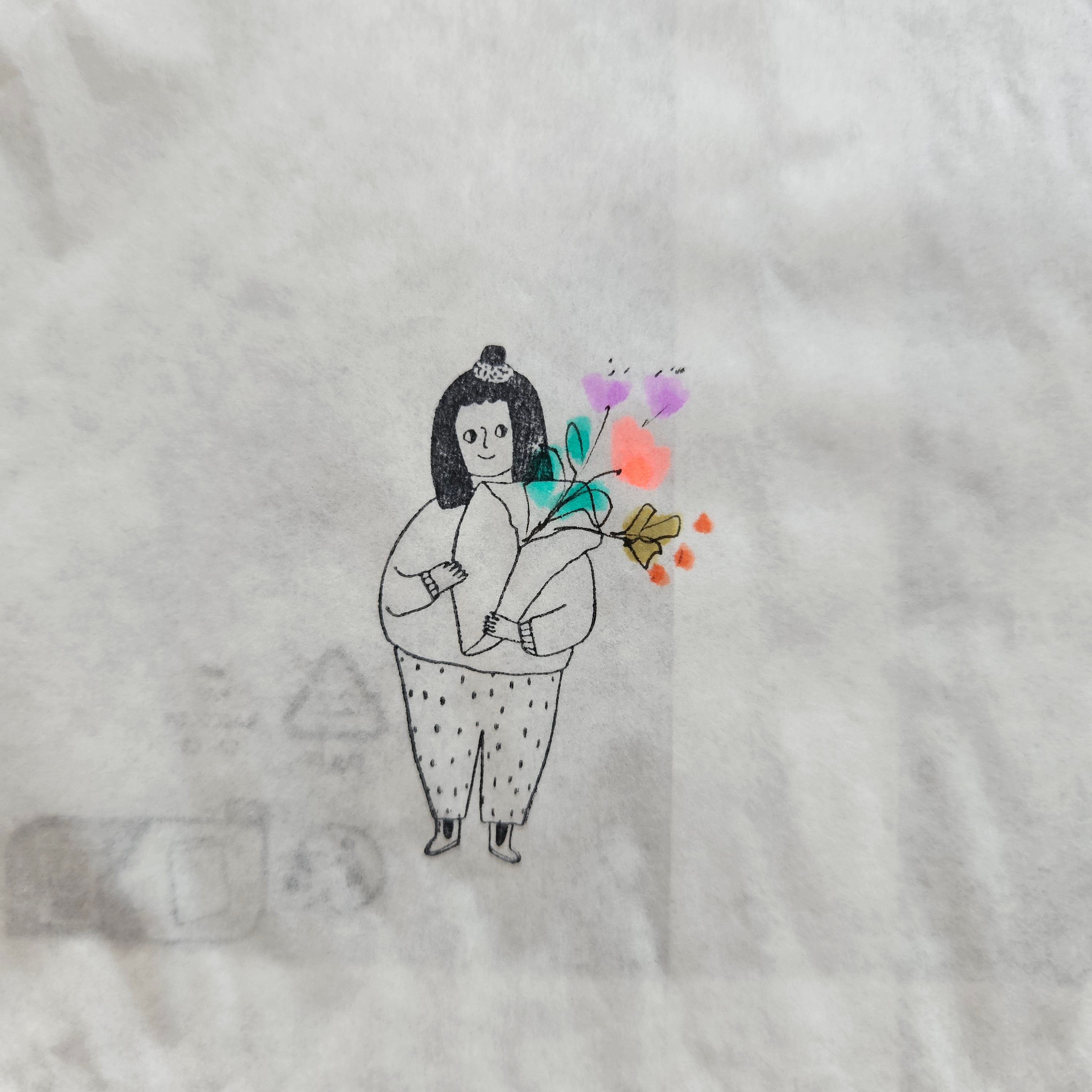 froleinmint - Stempel "Blumen für dich"