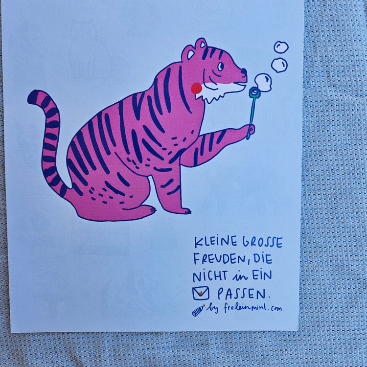 froleinmint - Stickerbogen "Gruss, passte nicht ins Couvert"