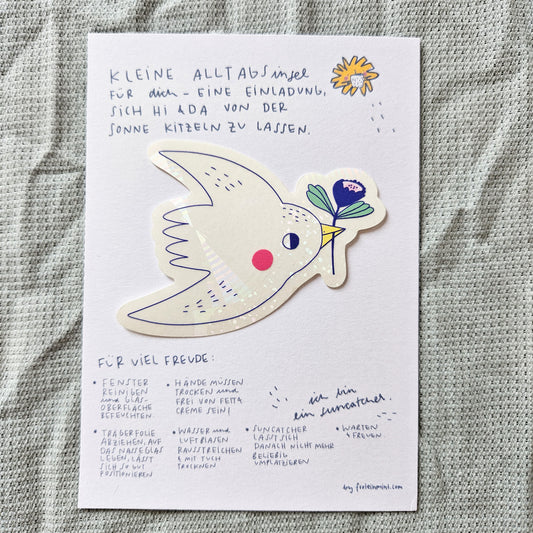 froleinmint - Suncatcher "Flieg kleiner Vogel"