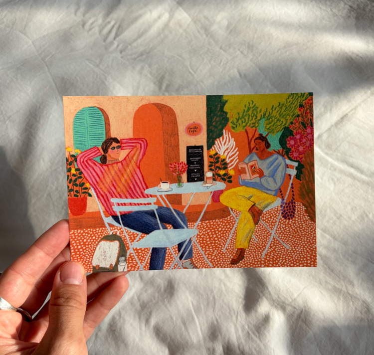 Lena Studer - Postkarte "Gemeinsam sein"