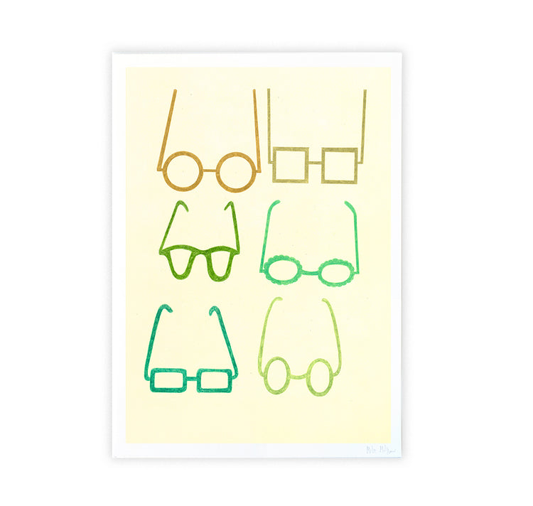 Milly Miljkovic - Plakat "glasses"