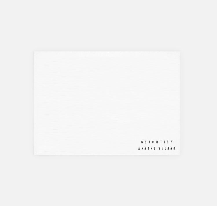 gsichtlos - Postkarte "Zmorge"