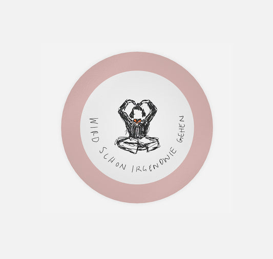 gsichtlos - Sticker "wird schon"