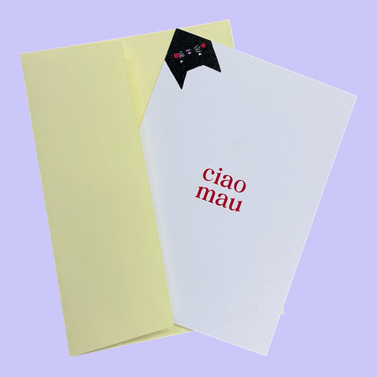 arion illustrated - Card "Ciao Mau"