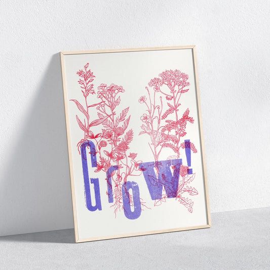 Judith Hirsch - Plakat "Grow"
