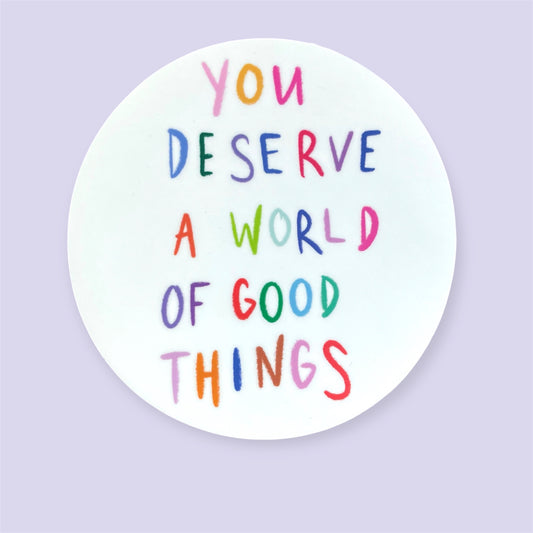 arion illustriert - Sticker "Good things" (3 Stück)