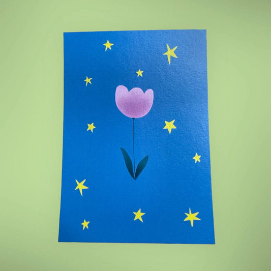 arion illustriert - Postkarte "Tulpe"