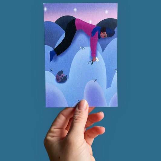 arion illustrated - Cartolina "Sleepy"