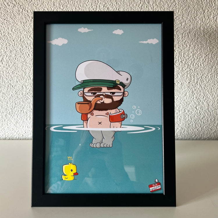 Brainfart - Poster "Floating Captain"