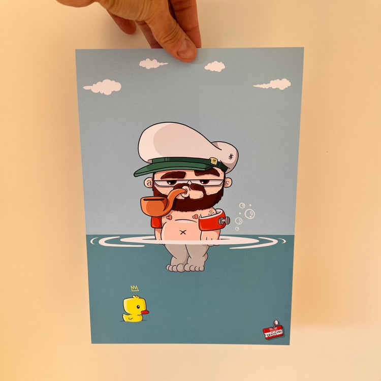 Brainfart - Poster "Floating Captain"