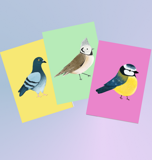 itsybitsy -  Postkartenset "Birds"