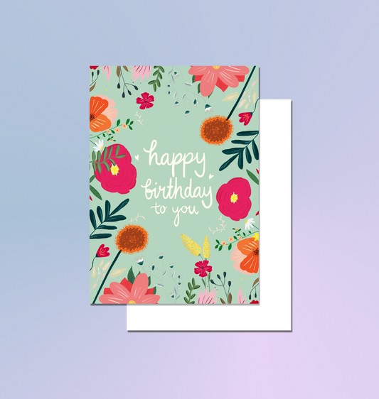 itsybitsy -  Grusskarte "Happy Birthday"
