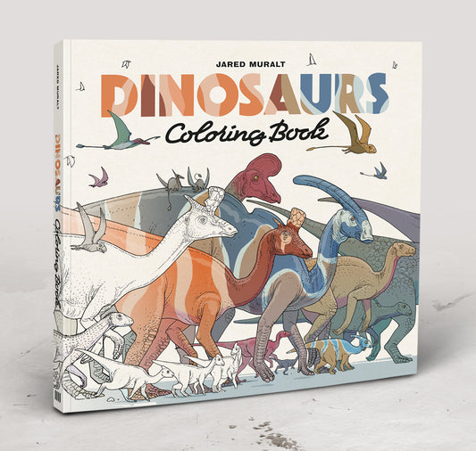 Jared Muralt - Ausmalbuch "Dinosaurier"