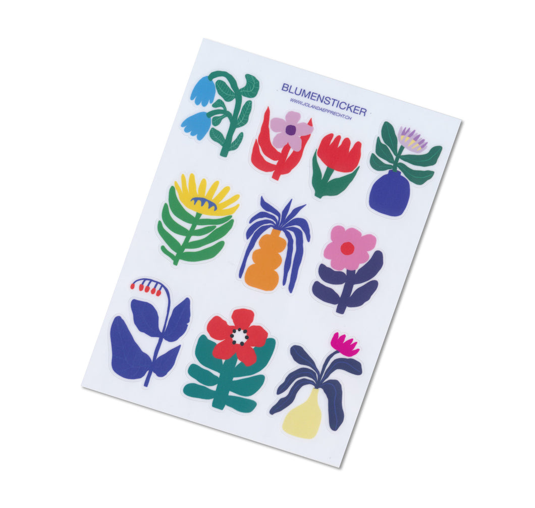 Jolanda Epprecht - Stickerset „Blumen“
