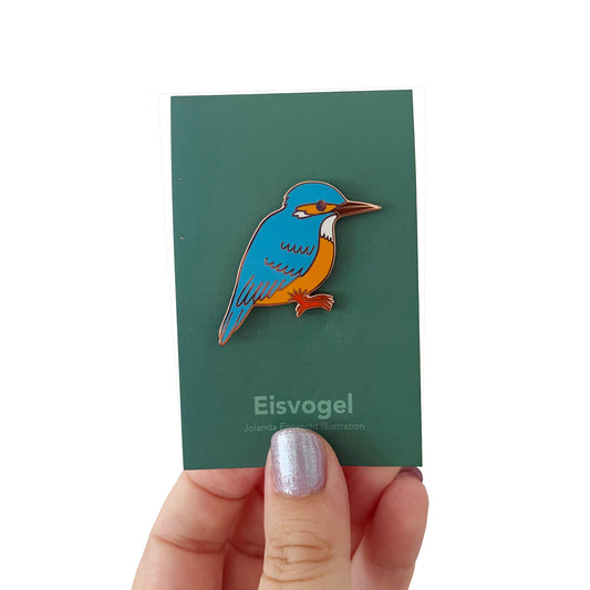 Jolanda Epprecht - Pin's "Martin-pêcheur"