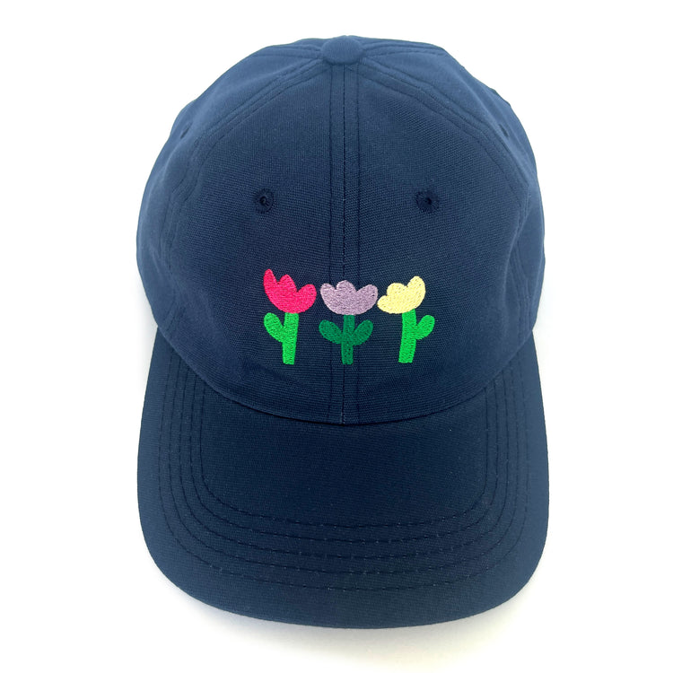 Jolanda Epprecht - Cap "3 Tulpen" (Shadow Blue)