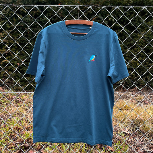 Jolanda Epprecht - T-Shirt „Eisvogel“ (Deep Teal)