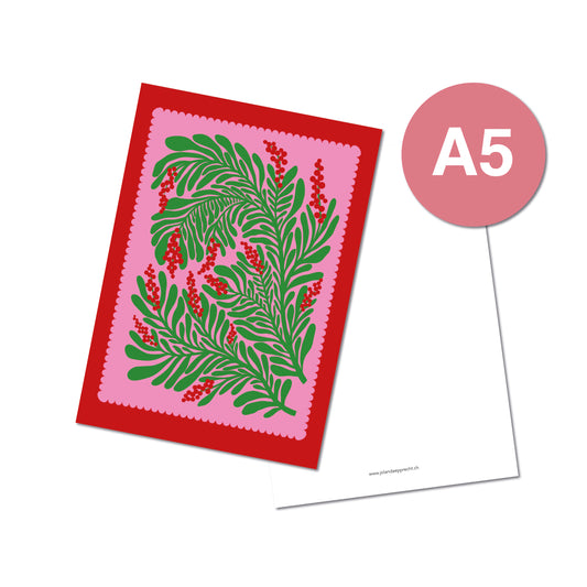 Jolanda Epprecht - Postkarte Extragross "Rosalind"