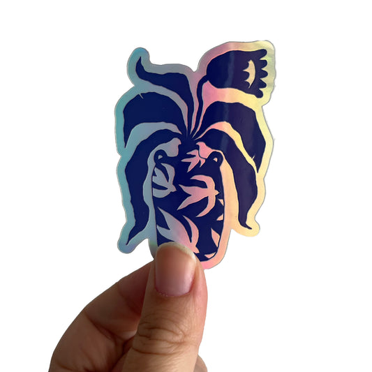 Jolanda Epprecht - Holosticker "Vogelvase"